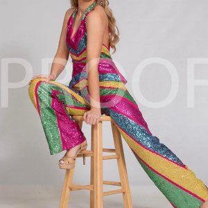 Multi Colored Jumpsuit